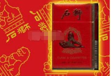 高档的钻石牌香烟